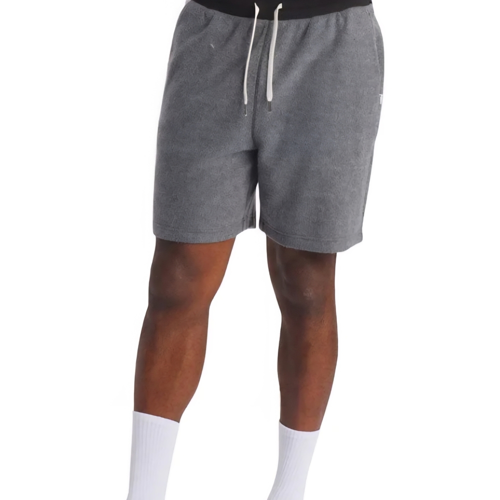 New Feat Men's Blanket Blend Tie Front Shorts Size M,XXL
